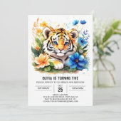 Invitation Anniversaire du Garçon de la Jungle (Debout devant)