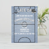 Invitation Anniversaire du hockey sur dentelle (Debout devant)