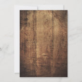 Invitation Anniversaire du Jardin Bonfire (Dos)