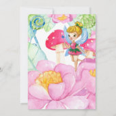 Invitation Anniversaire du Jardin enchanté (Dos)