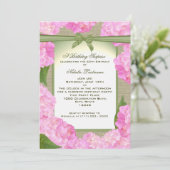 Invitation Anniversaire du Jardin Rose Hydrangea (Debout devant)