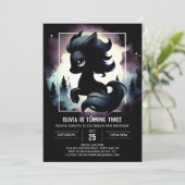 Invitation Anniversaire du joli cheval (Debout devant)