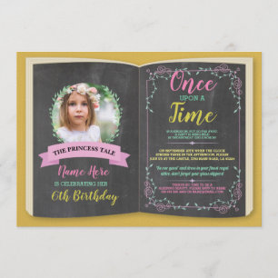 Invitation Anniversaire Du Livre D'Histoire De Photos