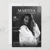 Invitation anniversaire du magazine Photo moderne (Devant)