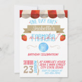 Invitation Anniversaire du marché d'agriculteurs (Devant)