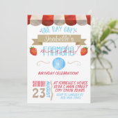 Invitation Anniversaire du marché d'agriculteurs (Debout devant)