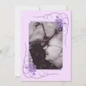 Invitation Anniversaire du Mariage Diamond Photo (Dos)