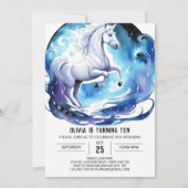 Invitation Anniversaire du mignon rose moderne (Devant)