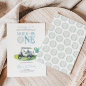 Invitation Anniversaire du mini-golf Hole-In-One