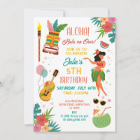 Anniversaire du parti Aloha Tiki Lei Aloha