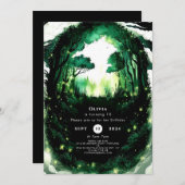 Invitation Anniversaire du Pastel Enchanted (Devant / Derrière)