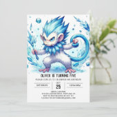 Invitation Anniversaire du Pastel Monkey (Debout devant)