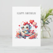 Invitation Anniversaire du pilote de dragon (Debout devant)