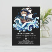 Invitation Anniversaire du Pirate enchanté (Debout devant)