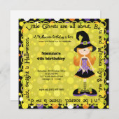 Invitation Anniversaire du Pocus Hocus (Devant / Derrière)