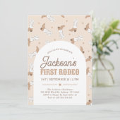 Invitation Anniversaire du premier rodéo occidental (Debout devant)