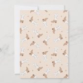 Invitation Anniversaire du premier rodéo occidental (Dos)