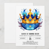 Invitation Anniversaire du prince de Bohême (Devant / Derrière)