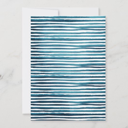 Invitation Anniversaire du requin (Dos)