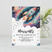 Invitation Anniversaire du Rocket Ship (Debout devant)