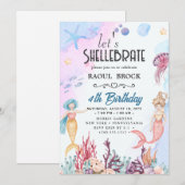Invitation Anniversaire du Shellebré (Devant / Derrière)