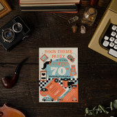 Invitation Anniversaire du style des années 50