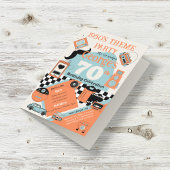 Invitation Anniversaire du style des années 50