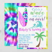 Invitation Anniversaire du surf (Devant / Derrière)