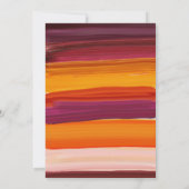 Invitation Anniversaire du surf Retro (Dos)