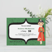 Invitation Anniversaire du Sushi (Debout devant)