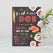 Invitation Anniversaire du Sushi (Debout devant)