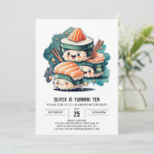 Invitation Anniversaire du Sushi Moderne (Debout devant)