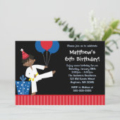 Invitation Anniversaire du Taekwondo des Ballons d'Afro-Améri (Debout devant)