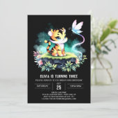 Invitation Anniversaire du Tigre de la Jungle (Debout devant)