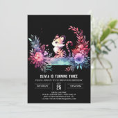 Invitation Anniversaire du Tigre Fun Modern (Debout devant)