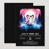 Invitation Anniversaire du tigre numérique (Devant / Derrière)