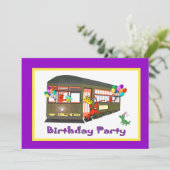 Invitation Anniversaire du tramway de la Nouvelle-Orléans (vi (Debout devant)