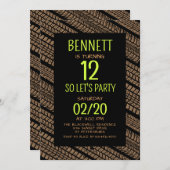 Invitation Anniversaire du Tyr de boue (Devant / Derrière)