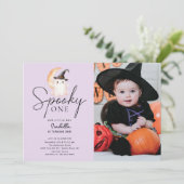 Invitation Anniversaire d'une photo éffrayante (Debout devant)