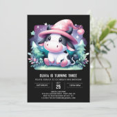 Invitation Anniversaire d'une vache sur mesure (Debout devant)