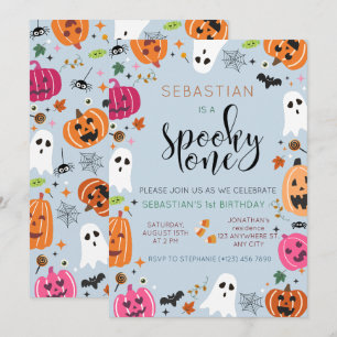 Invitation Anniversaire éffrayant d'un Halloween