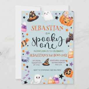 Invitation Anniversaire éffrayant d'un Halloween