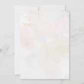 Invitation Anniversaire élégant de Quinceañera violet (Dos)