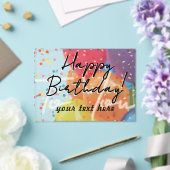Invitation Anniversaire en Acrylique (Insitu (Mariage))