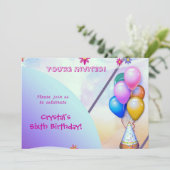 Invitation Anniversaire enfant (Debout devant)