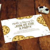 Invitation Anniversaire fête Cute Cookie