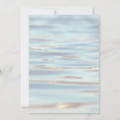 Invitation Anniversaire Fête Sable Dollars (Dos)