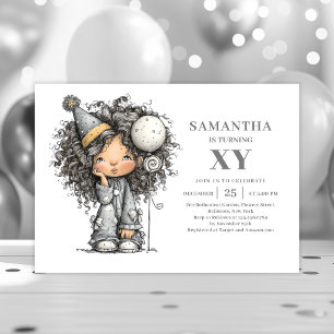 Invitation Anniversaire Fille Originale Tendance O
