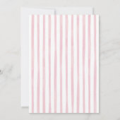 Invitation Anniversaire Fille Rose Lemonade Fun Soleil (Dos)