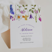 Invitation Anniversaire floral du printemps du petit Fleur sa